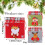 Sacs cadeaux de Noël réutilisables avec cordon de serrage (lot de 12) 3