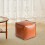 Faux Leather Ottoman Pouf Footstool – Waterproof Durable 6