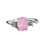 Opal rhinestone knuckle ring for women 1 piece 5
