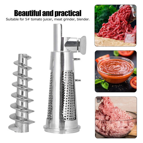 Tomato juicer vegetable strainer attachment for stand mixer 1
