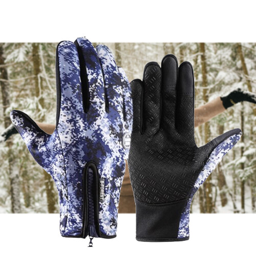 Winter Cycling Gloves Touch Screen Padded Water-Resistant 2