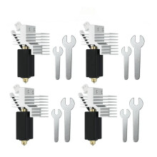 4 Sets Hot End Kit for Centauri Carbon 3D Printer 0.4mm Assembled Extruder Hotend Kit 3D Printer Accessories