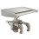 Above Ground Pool Waterfall Fountain Adjustable Clamp Attachment, Smooth Flows 2