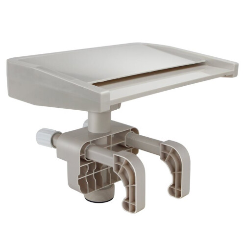 Above Ground Pool Waterfall Fountain Adjustable Clamp Attachment, Smooth Flows