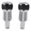 Car Aluminum Alloy Internal  Armrest Box Adjustment Knobs Replacement for   Sport 2014-2017 1