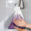 Marble Stripes Hand Towels 2-Pack Breathable Quick-Dry 2