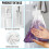 Marble Stripes Hand Towels 2-Pack Breathable Quick-Dry 6