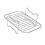 Stainless Steel Air Fryer Rack Stackable Square 4-Tier 2