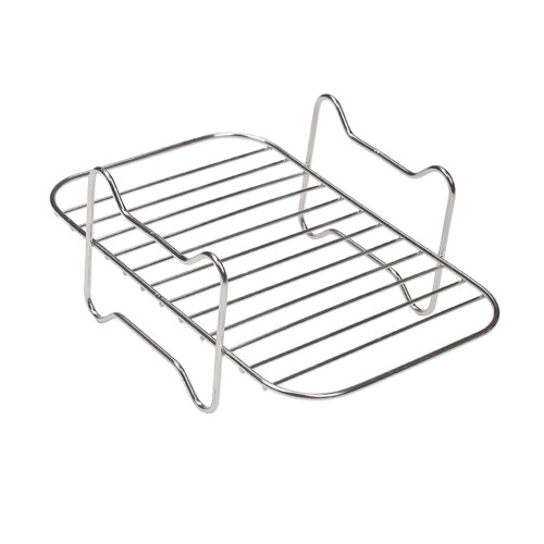 Stainless Steel Air Fryer Rack Stackable Square 4-Tier 1