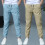 Boys Linen Pants Casual Lightweight Trousers 2 Pack 2