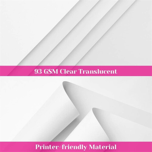 Tracing Paper Translucent 250 Sheets 11x8.2 Inch 2