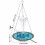 Outdoor Floating Hanging Bird Feeder Birdbath 1 pc 4