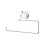 White Suction Cup Tissue Holder Waterproof Rustproof 1pc 2