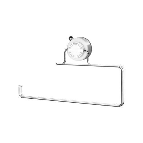 White Suction Cup Tissue Holder Waterproof Rustproof 1pc 1