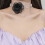 Camellia pärlhalsband svartvitt 1 st 4