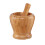 Ensemble mortier et pilon en bois Tongina 12,5 cm 2