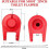 Toilet Flapper Replacement Kit Universal Toilet Plug Flapper for 2Inch Flush Valve, Water Saving 4