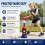 Kids Baseball Launcher Toy Set, Backyard Fun, No Pitch Needed, Beginner Batting Practice Toy 6