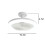 LWITHSZG E27 plafondventilatorlamp (10 inch) 3