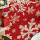 Christmas table runner snowflake design 72x14 inches 5