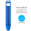 Thermomètre flottant pour piscine à double échelle 24 cm 2