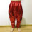 Street Dance Harem Pants Red 7-8 Years 2