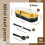Mini loaf pans with lids 50-pack rectangle aluminum foil 3