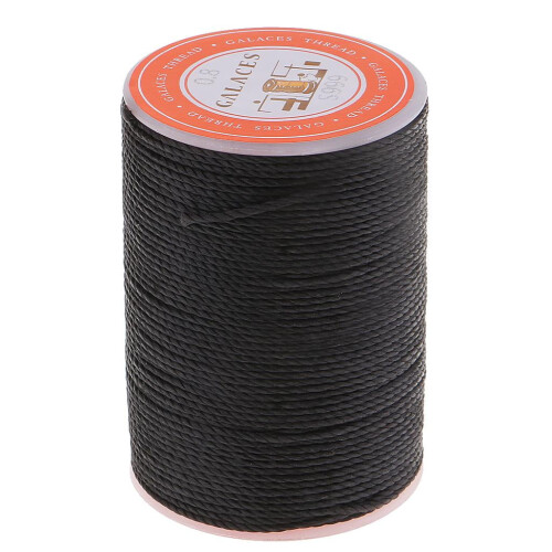 Leather Craft Thread Cord Black 55 Meters 1