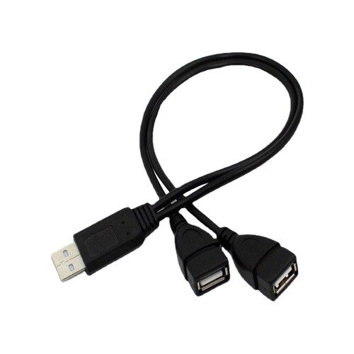 Καλώδιο δεδομένων USB One Minute2in1Male Δύο θηλυκά, δύο σε ένα, διπλής κεφαλής, θηλυκό, με 2
