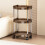 Ronde 3-laags acryl trolleyplank 2