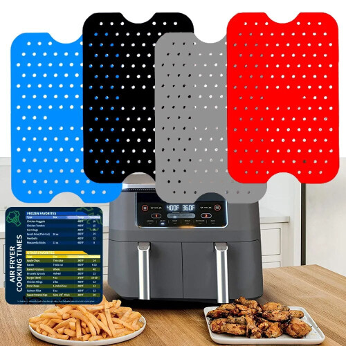 Silicone Baking Mat Rectangle Nonstick 2 pcs 1