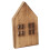 Light Brown Wooden Decorative House for Desktop 4