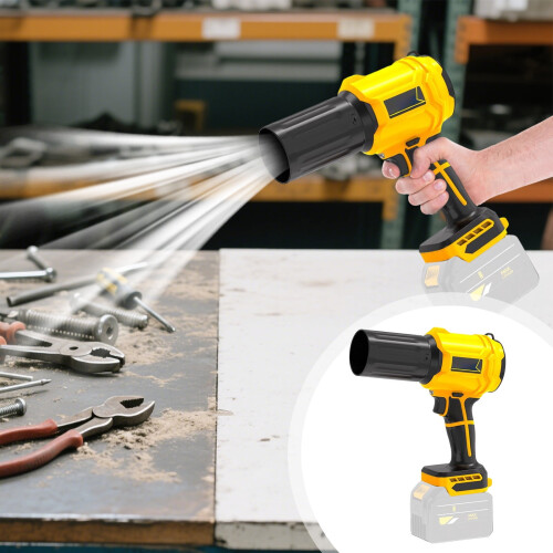 Cordless Handheld Leaf Blower Rechargeable Lithium 1 Nozzle 1