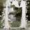Chiffon Wedding Tree Drape White Reusable 2