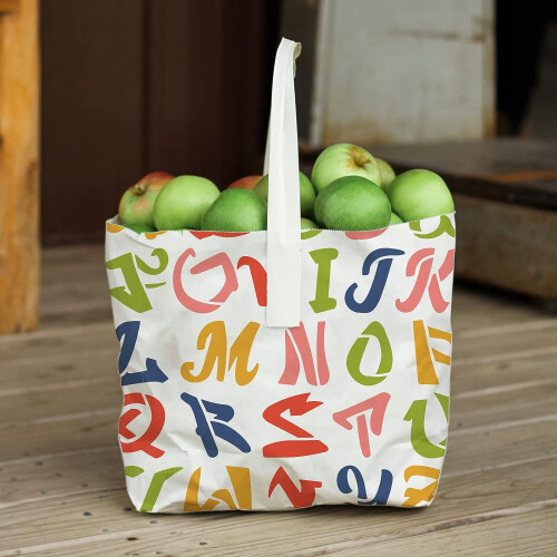 Graffiti Letters Stencil Reusable 12x12 Inch 1 Piece 1