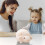 Mini Cute Sheep Plush Doll White 1pc 5