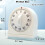 Wind Up Timer Visual Mechanical 60 Min 2 Pack 6