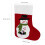 Rote Filz-Weihnachtsstrümpfe, 23 cm, 6er-Pack 4