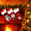 Rote Filz-Weihnachtsstrümpfe, 23 cm, 6er-Pack 5