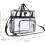 Bolsa transversal feminina transparente 2
