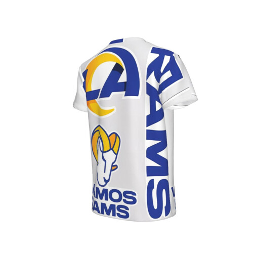 Αθλητικό T-shirt LA Rams Youth με κοντομάνικο μπλουζάκι και λογότυπο 2