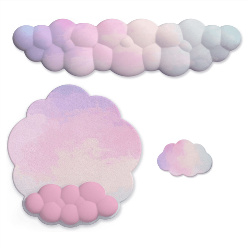 Cloud Handgelenkauflage-Set, ergonomisch, aus Memory-Schaum, 3-teilig 1