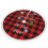 Christmas tree skirt plaid 36 inch 2