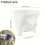 Flour Funnel for KitchenAid Stand Mixer Black 1 Pack 2