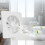4-Inch Bathroom Exhaust Fan Wall-Mounted 6