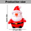 Miniature Bear Christmas Cake Decoration 1 piece 3