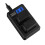 Bærbar LCD USB-lader for Sony ILCE-6000 og ILCE-7 5
