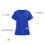 Men's V-neck scrub top blue M 4
