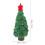 Wool Felt Christmas Tree Decoration Green 1 Pack 2