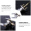 Spherical Door Handle Lock Set with Keys for Bathroom 2